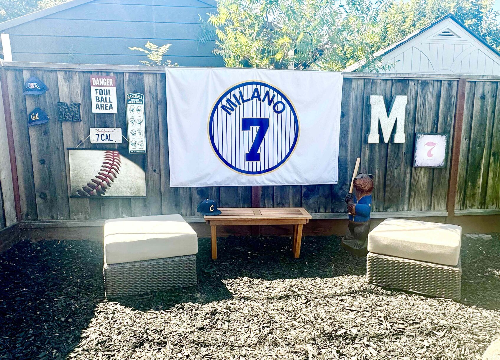 Bob Milano backyard